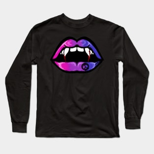 Fang Flags- Bisexual Pride Long Sleeve T-Shirt